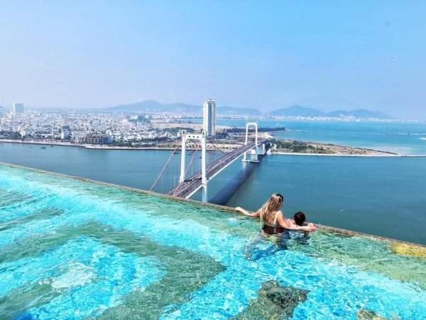 Golden Apartment With Sea View Da Nang Zewnętrze zdjęcie